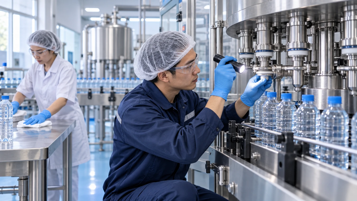 Vệ sinh và bảo trì máy chiết rót: Checklist cho xưởng nước