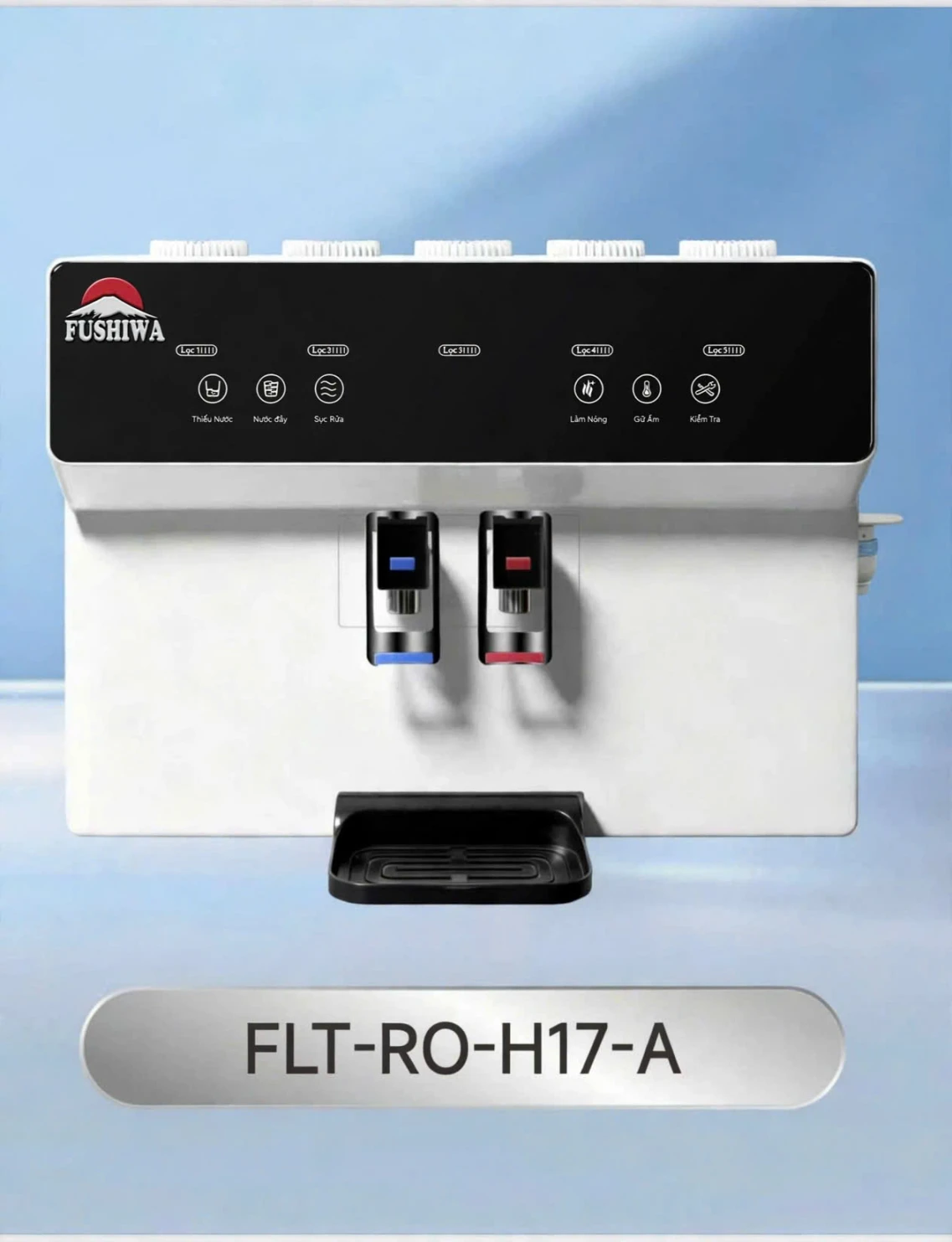Máy ion kiềm nóng nguội gia đình FLT-RO-H17-A