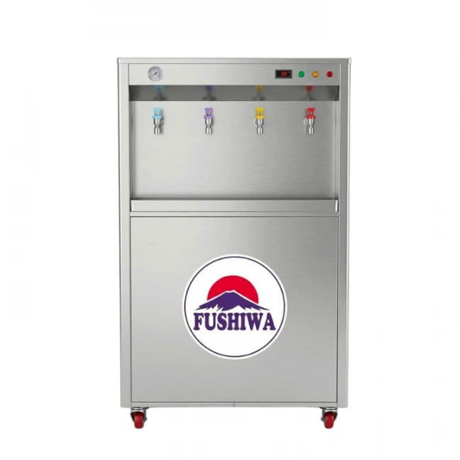 Cây nước nóng lạnh FUSHIWA có RO 150L/h màng 400G NPI