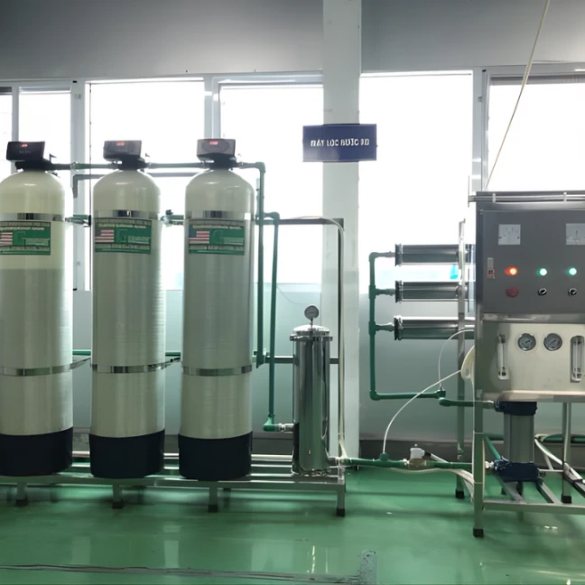 Dây chuyền lọc nước tinh khiết 750 lít/giờ